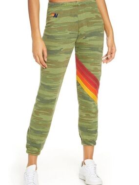 Aviator Nation Camo Sweats Size Small